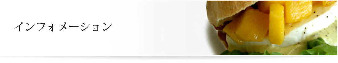 インフォメーション